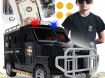 Hucha caja fuerte coche policial SWAT