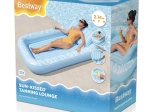 Bestway tumbona inflable Sun-Kissed con reposacabezas y portavasos