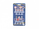 Señales de tráfico – set educativo de 14 uds, modelos de plástico de 5,5 cm