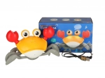 Cangrejo interactivo trepador con música por USB