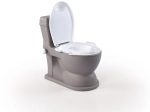 Orinal infantil XL con efectos de luz y sonido, gris