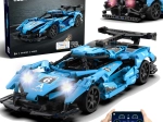 Set de construcción CaDA de coche deportivo Helios teledirigido con luces LED