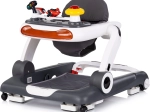 Andador infantil interactivo 4 en 1 CHIPOLINO Little Explorer, gris