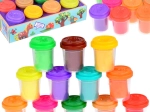 Plastilina set de 12 colores – masa de modelar suave para niños