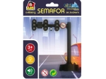 Semáforo con efectos de luz y sonido