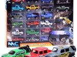 Gran set de 20 coches de metal: todoterrenos y pick-ups