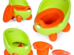 Orinal infantil ECOTOYS con inserto verde extraíble