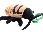 Cucaracha chirriante de peluche – llavero 10 cm