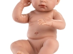 Llorens New Born niña – muñeca realista con cuerpo de vinilo completo 43 cm
