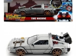 DeLorean Regreso al futuro III 1:24 modelo metálico con puertas que se abren Jada Toys
