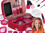 Maletín infantil de maquillaje y manicura, juego de 22 piezas
