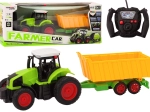 Tractor RC con remolque 1:16, verde