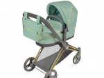 Cochecito plegable para muñecas 3 en 1 con bolso CAPRICCIO, 73 cm
